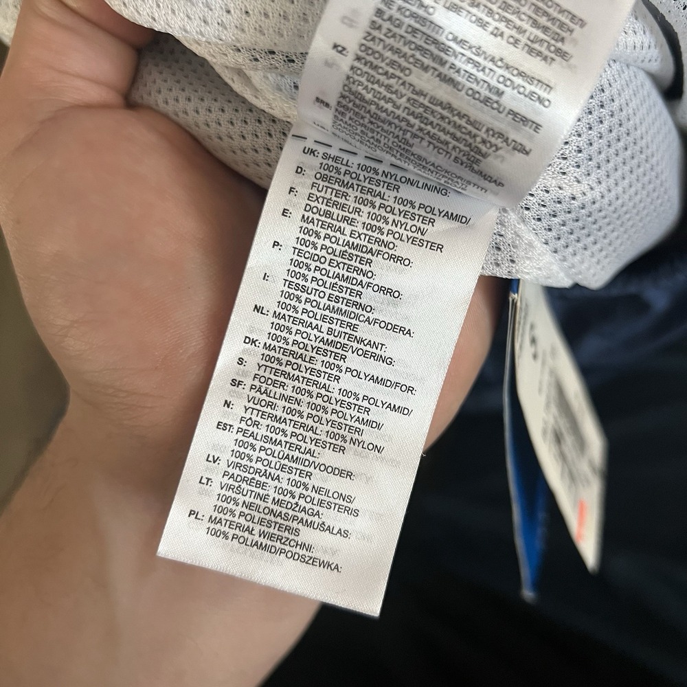 NWT Adidas Blue and White Track Pants - Picture 11 of 14